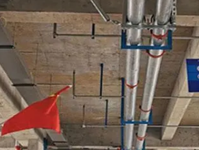 赣县管廊支架的安装方法